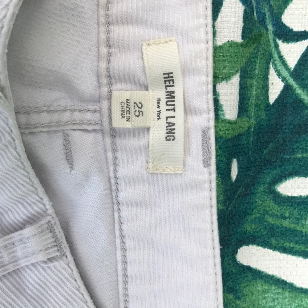 Helmut Lang corduroy off white pants - Picture 4 of 4